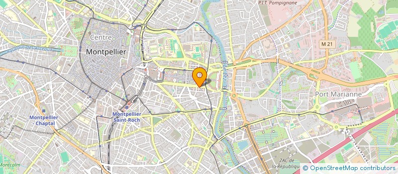 localisation de l'entreprise MONSIEUR GILES MAMPOUMA à MONTPELLIER