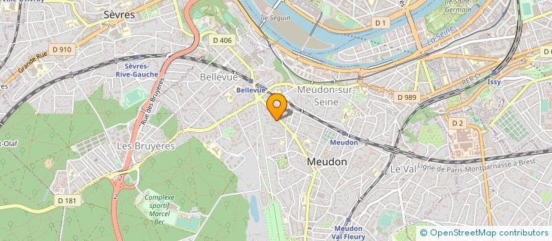 localisation de l'entreprise MONSIEUR GILES WILLIAMS à MEUDON