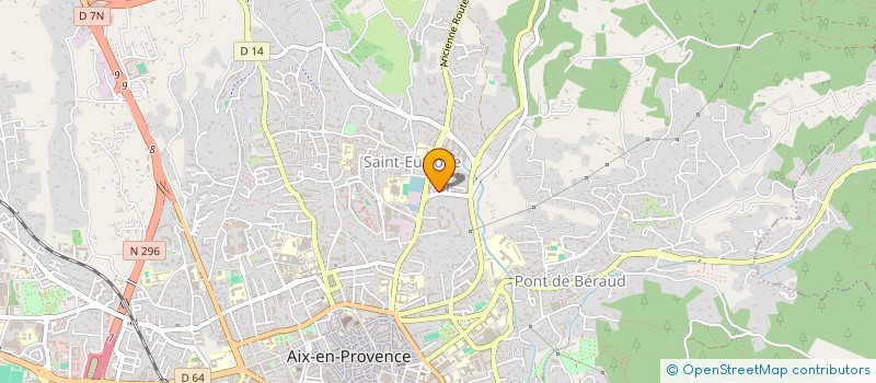 localisation de l'entreprise MONSIEUR GILLE LAURENT  AIX-EN-PROVENCE