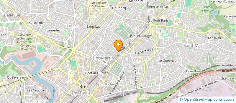 localisation de l'entreprise MONSIEUR GILLES ABALEA à BREST