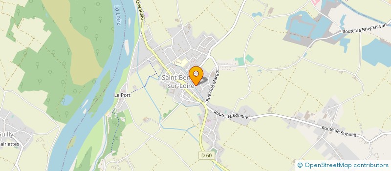 localisation de l'entreprise MONSIEUR GILLES ACCARIAS à SAINT-BENOIT-SUR-LOIRE