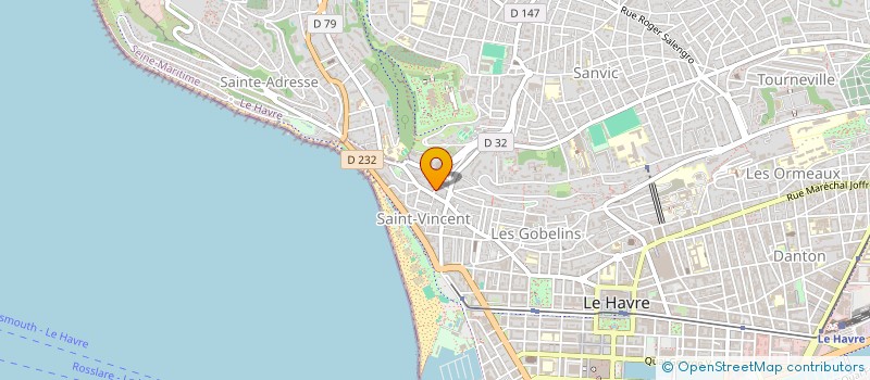 localisation de l'entreprise MONSIEUR GILLES ACEZAT à LE HAVRE