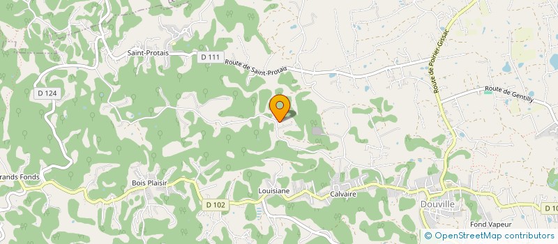 localisation de l'entreprise MONSIEUR GILLES AKO  SAINTE-ANNE