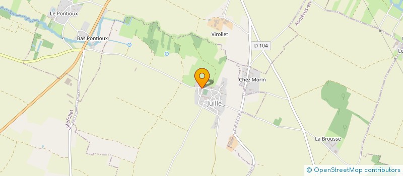 localisation de l'entreprise MONSIEUR GILLES ALAIN BOYER  BRIOUX-SUR-BOUTONNE