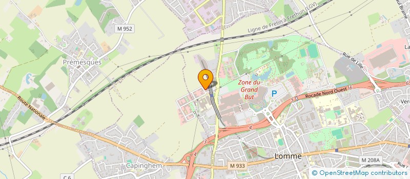 localisation de l'entreprise MONSIEUR GILLES ALAIS à LILLE