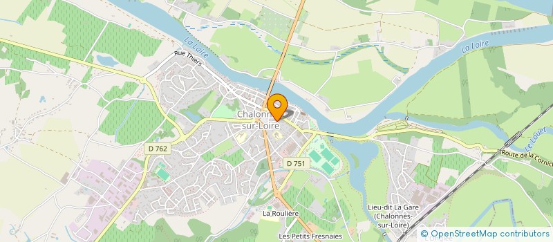 localisation de l'entreprise MONSIEUR GILLES ALBERT  MAUGES-SUR-LOIRE