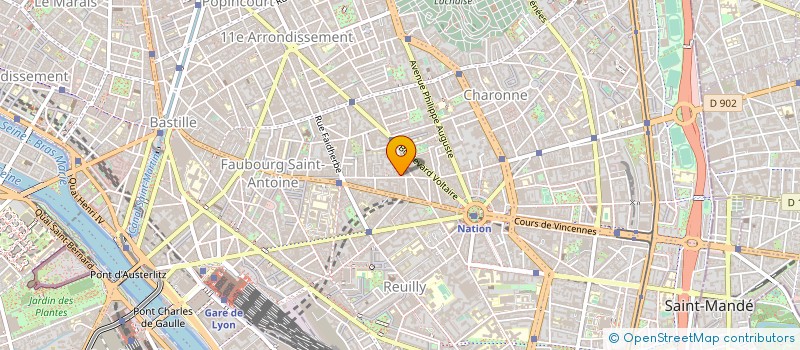 localisation de l'entreprise MONSIEUR GILLES ALBOUZE à PARIS