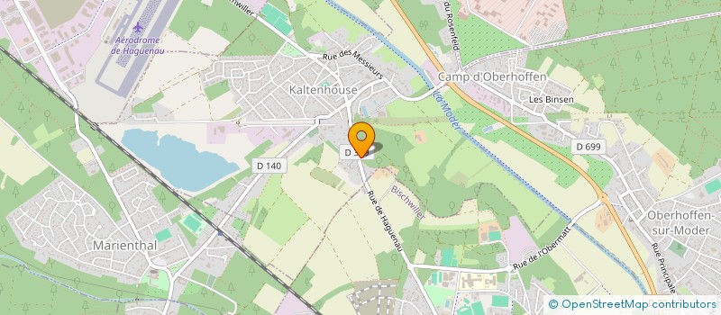 localisation de l'entreprise MONSIEUR GILLES ALBRECHT  KALTENHOUSE