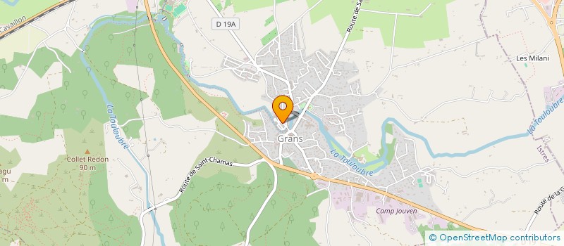 localisation de l'entreprise MONSIEUR GILLES ALLAROUSSE  GRANS