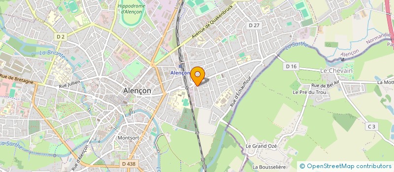 localisation de l'entreprise MONSIEUR GILLES ALMOLDA à ALENCON
