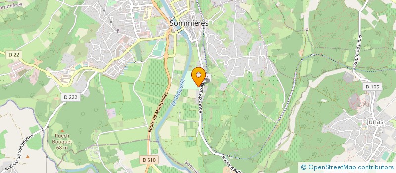 localisation de l'entreprise MONSIEUR GILLES AMPHOUX  SOMMIERES