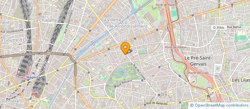 localisation de l'entreprise MONSIEUR GILLES AMRAM  PARIS