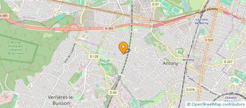 localisation de l'entreprise MONSIEUR GILLES ANDRE à ANTONY