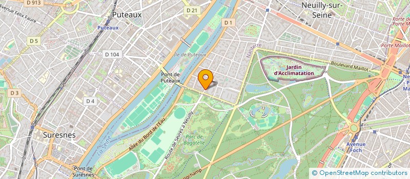 localisation de l'entreprise MONSIEUR GILLES ANDRE FAVARD  NEUILLY-SUR-SEINE