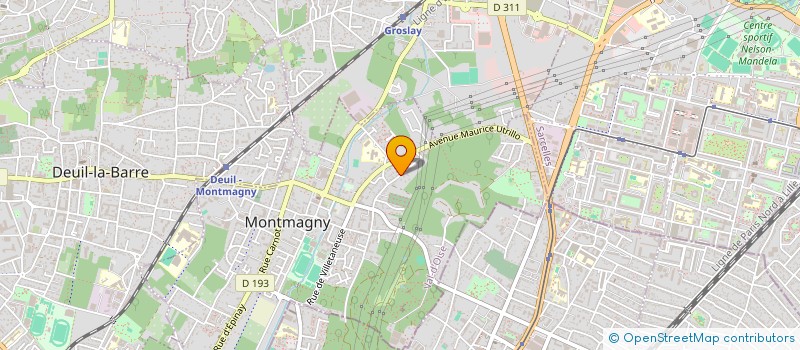 localisation de l'entreprise MONSIEUR GILLES ANDRON  MONTMAGNY