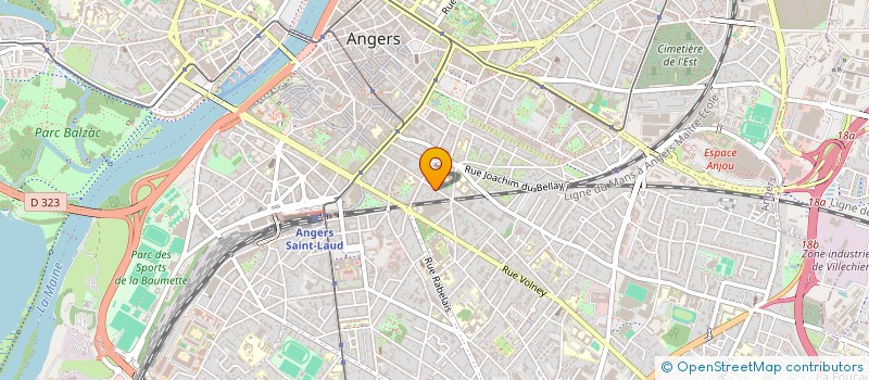 localisation de l'entreprise MONSIEUR GILLES ANOUMEDEM NGUEFACK à ANGERS