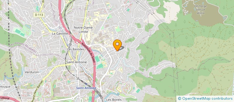 localisation de l'entreprise MONSIEUR GILLES ANTARAMIAN à MARSEILLE
