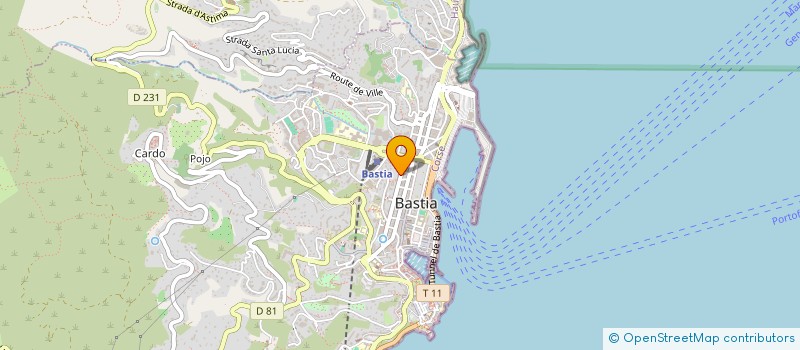 localisation de l'entreprise MONSIEUR GILLES ANTOMARCHI à BASTIA