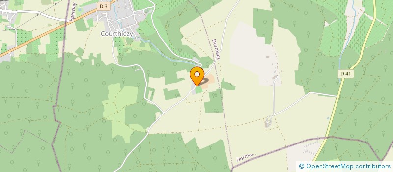 localisation de l'entreprise MONSIEUR GILLES APELOIG  COURTHIEZY