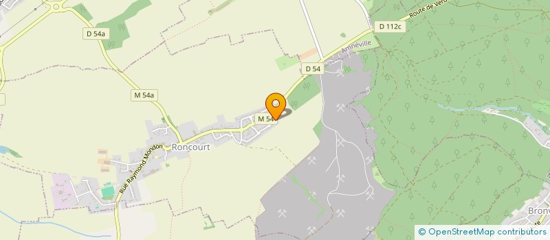 localisation de l'entreprise MONSIEUR GILLES ARCHEN  RONCOURT