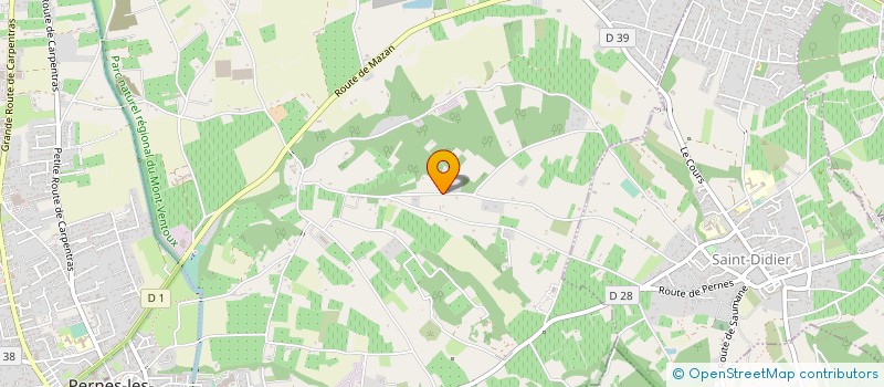 localisation de l'entreprise MONSIEUR GILLES ARCHIAPATI  PERNES-LES-FONTAINES
