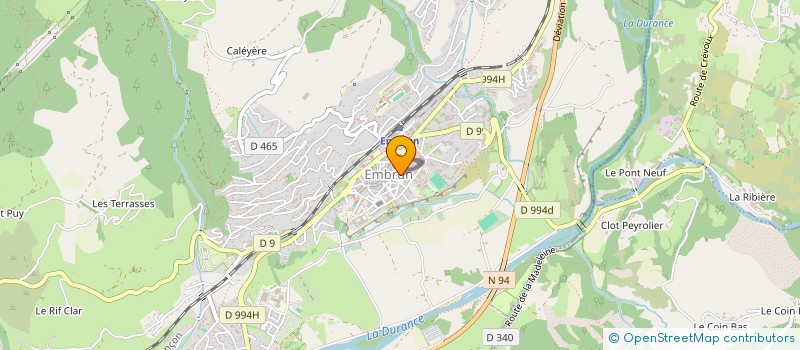 localisation de l'entreprise MONSIEUR GILLES ARNAUD à EMBRUN