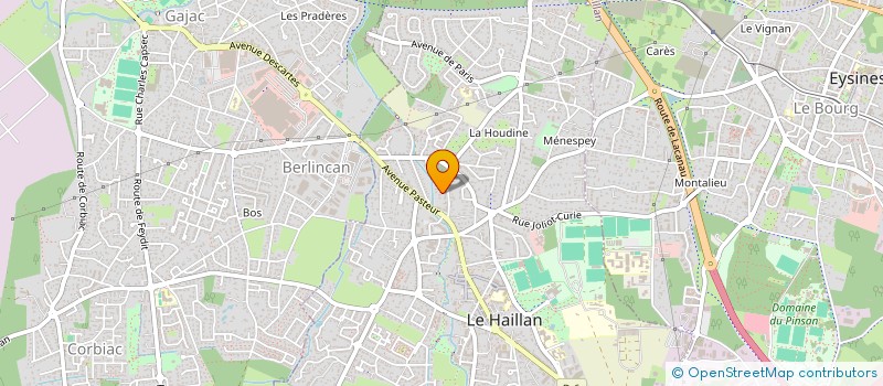 localisation de l'entreprise MONSIEUR GILLES ARROYO à LE HAILLAN