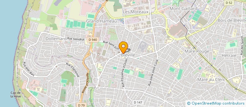 localisation de l'entreprise MONSIEUR GILLES ARZUR  LE HAVRE