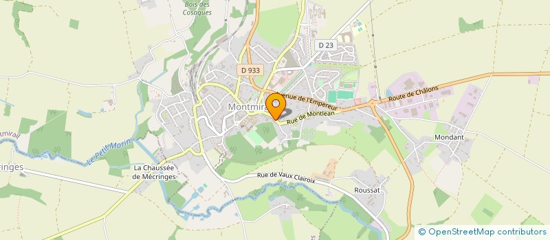 localisation de l'entreprise MONSIEUR GILLES ASSAILLY  MONTMIRAIL