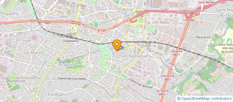 localisation de l'entreprise MONSIEUR GILLES ASSALIT à COLOMIERS