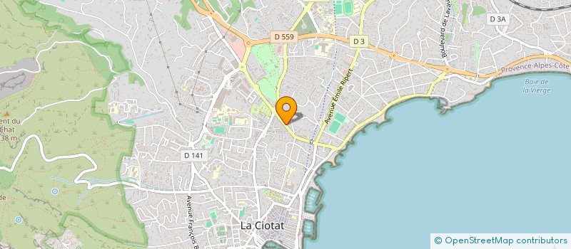localisation de l'entreprise MONSIEUR GILLES ATHLANI à LA CIOTAT