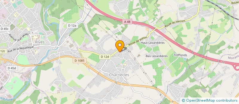 localisation de l'entreprise MONSIEUR GILLES AUBERT  CHARNECLES