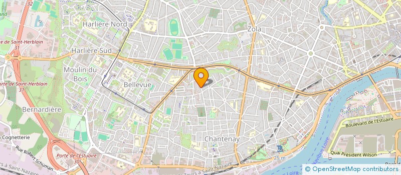 localisation de l'entreprise MONSIEUR GILLES AUBINAIS à NANTES