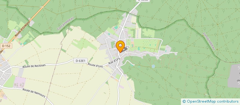 localisation de l'entreprise MONSIEUR GILLES AUGE  GUERCHEVILLE