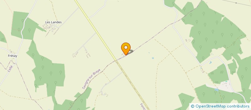 localisation de l'entreprise MONSIEUR GILLES AUGIS  SAVIGNY SUR BRAYE