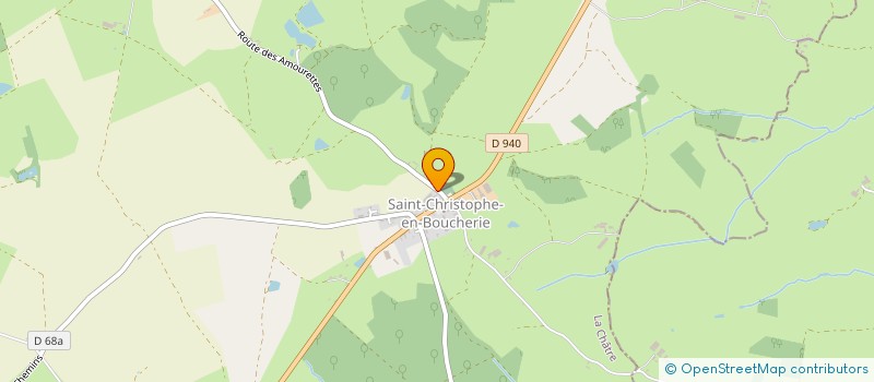 localisation de l'entreprise MONSIEUR GILLES AUGROS à SAINT-CHRISTOPHE-EN-BOUCHERIE