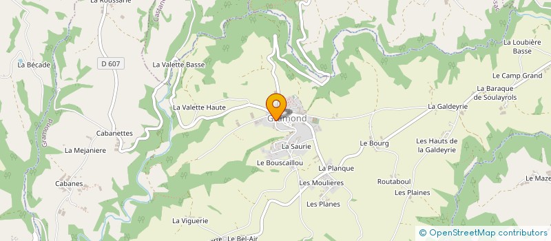 localisation de l'entreprise MONSIEUR GILLES AUSSIBAL  MOYRAZES