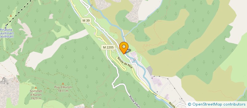 localisation de l'entreprise MONSIEUR GILLES AUTRAN  SAINT-ETIENNE-DE-TINEE