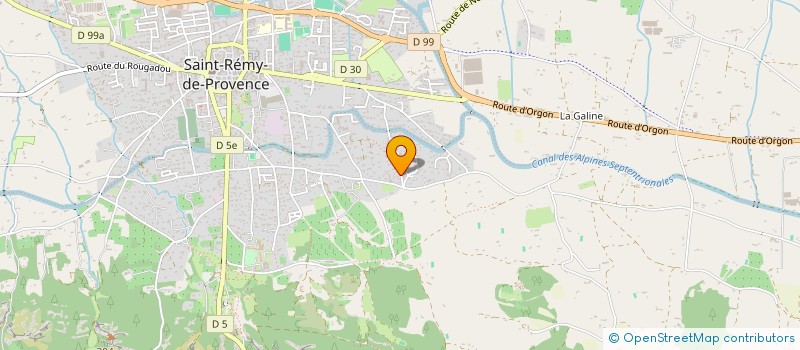 localisation de l'entreprise MONSIEUR GILLES AUZAC  SAINT-REMY-DE-PROVENCE