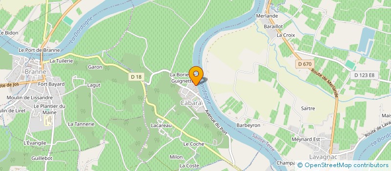 localisation de l'entreprise MONSIEUR GILLES AXMANN  DAIGNAC