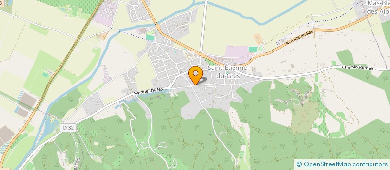 localisation de l'entreprise MONSIEUR GILLES BAGOU  SAINT-ETIENNE-DU-GRES