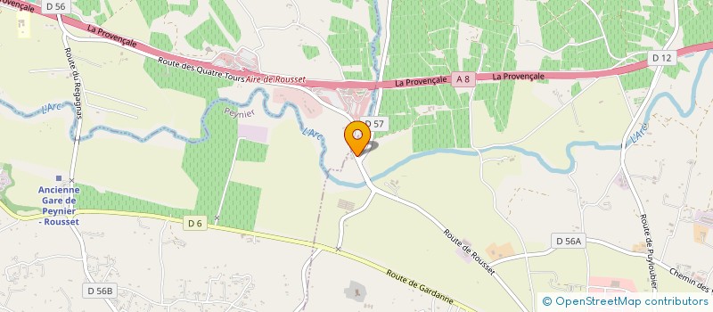 localisation de l'entreprise MONSIEUR GILLES BAILLE à TRETS