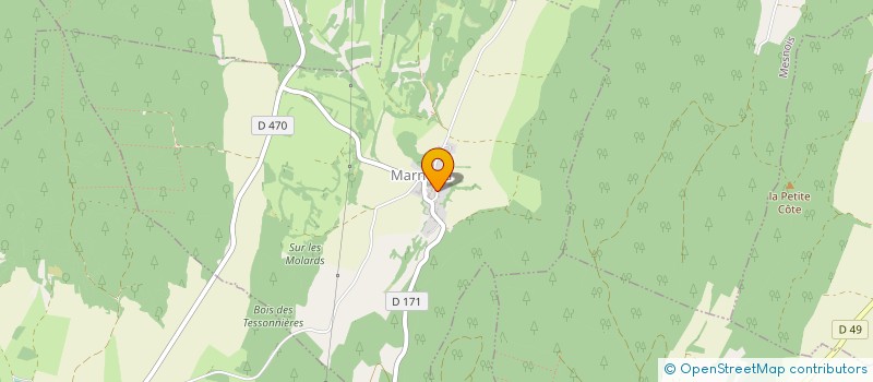 localisation de l'entreprise MONSIEUR GILLES BAILLY  MARNEZIA