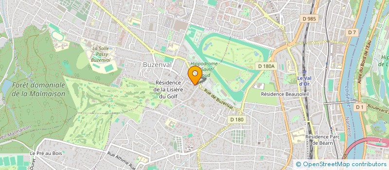 localisation de l'entreprise MONSIEUR GILLES BANSARD à GARCHES