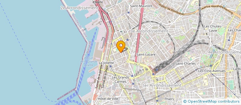 localisation de l'entreprise MONSIEUR GILLES BARATON à MARSEILLE