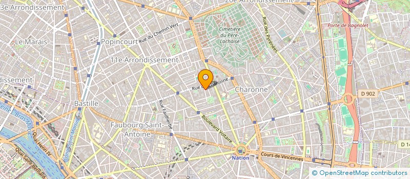 localisation de l'entreprise MONSIEUR GILLES BARAYE  PARIS