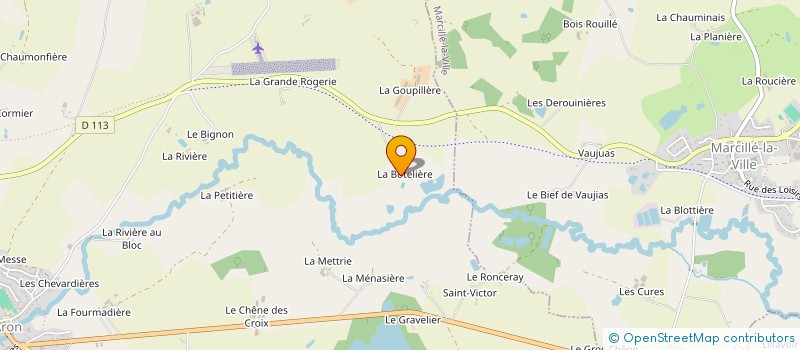 localisation de l'entreprise MONSIEUR GILLES BARBAULT à ARON