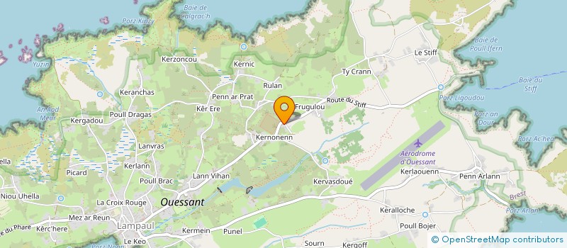 localisation de l'entreprise MONSIEUR GILLES BARBE à OUESSANT