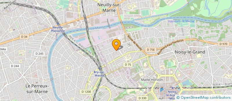 localisation de l'entreprise MONSIEUR GILLES BARBIER  NOISY-LE-GRAND