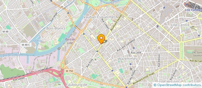 localisation de l'entreprise MONSIEUR GILLES BARBOU DES COURIERES à LILLE